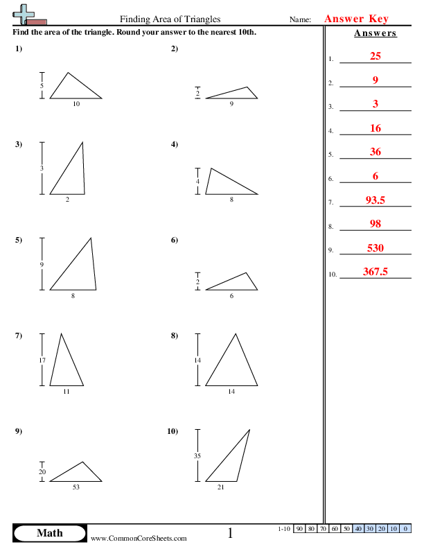  - area-of-triangles-base-and-height worksheet