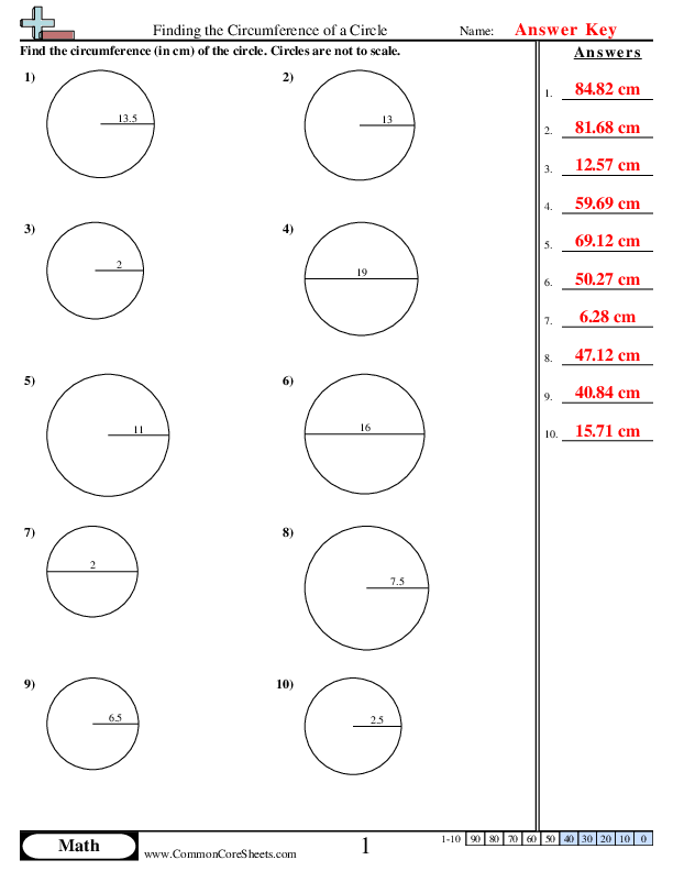  - circumference-of-circle worksheet