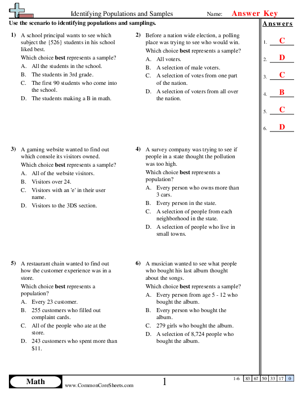  - identifying-populations-and-samples worksheet
