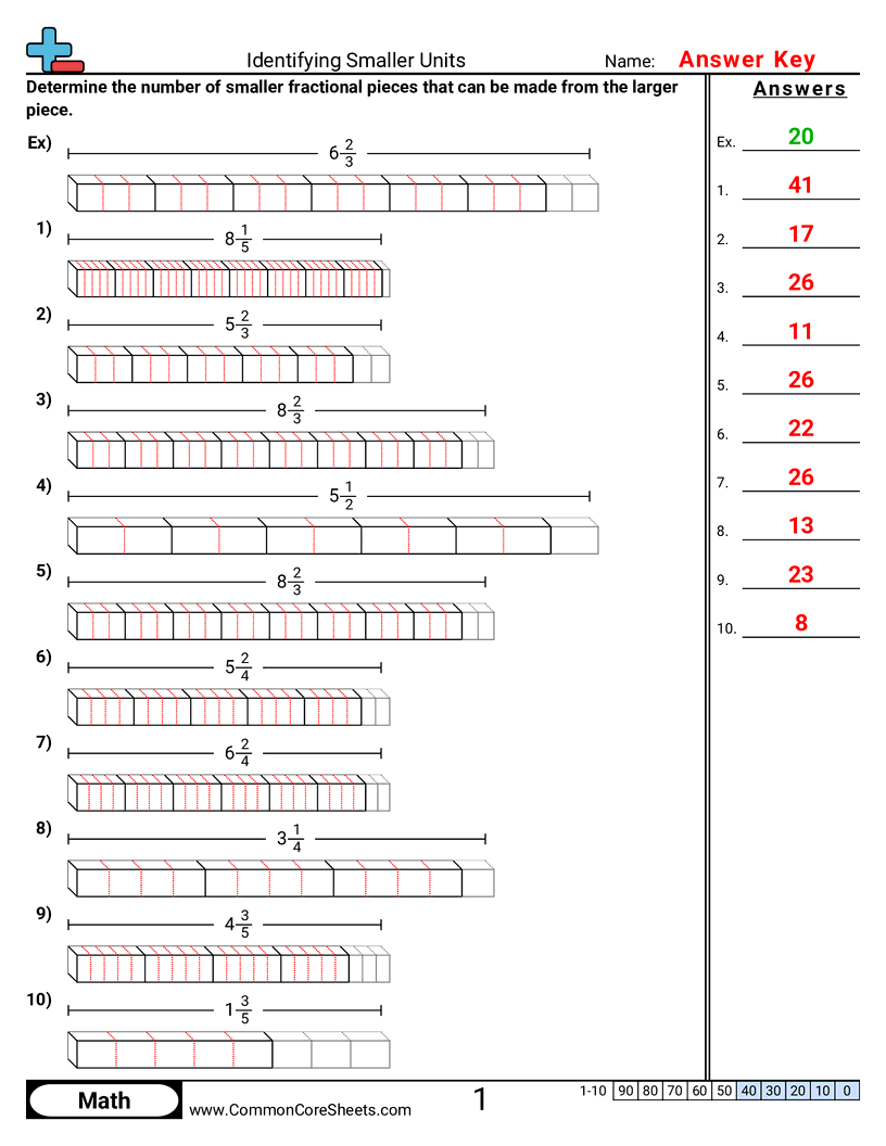 Volume Worksheets - finding-smaller-units worksheet
