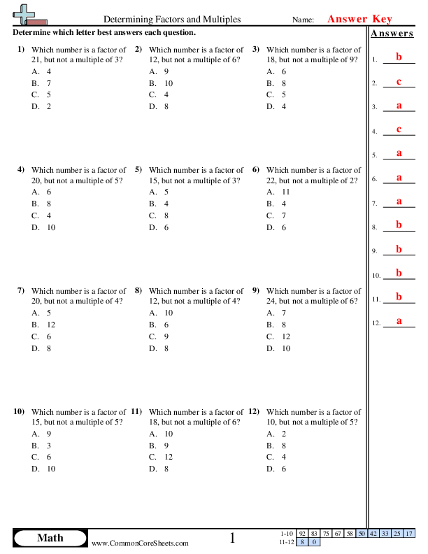  - determining-factors-and-multiples worksheet
