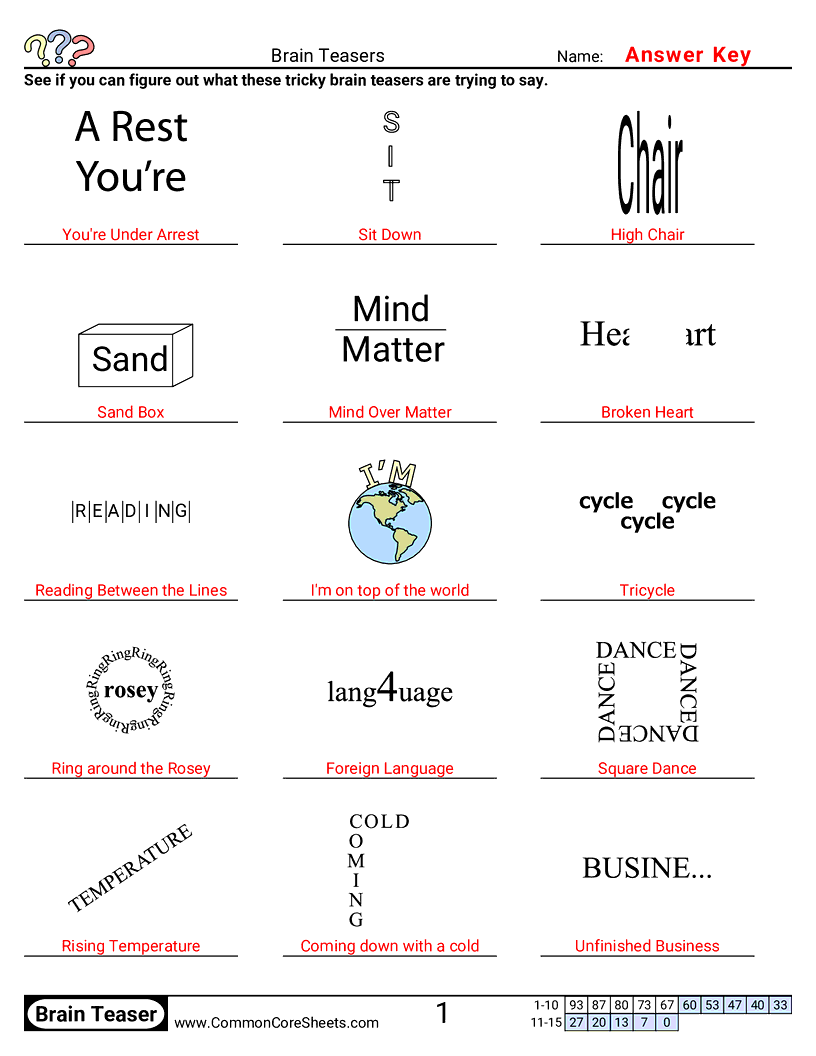 Fun Worksheets - 46566 worksheet