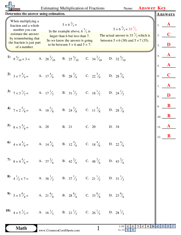  - estimating-multiplication-of-fractions worksheet