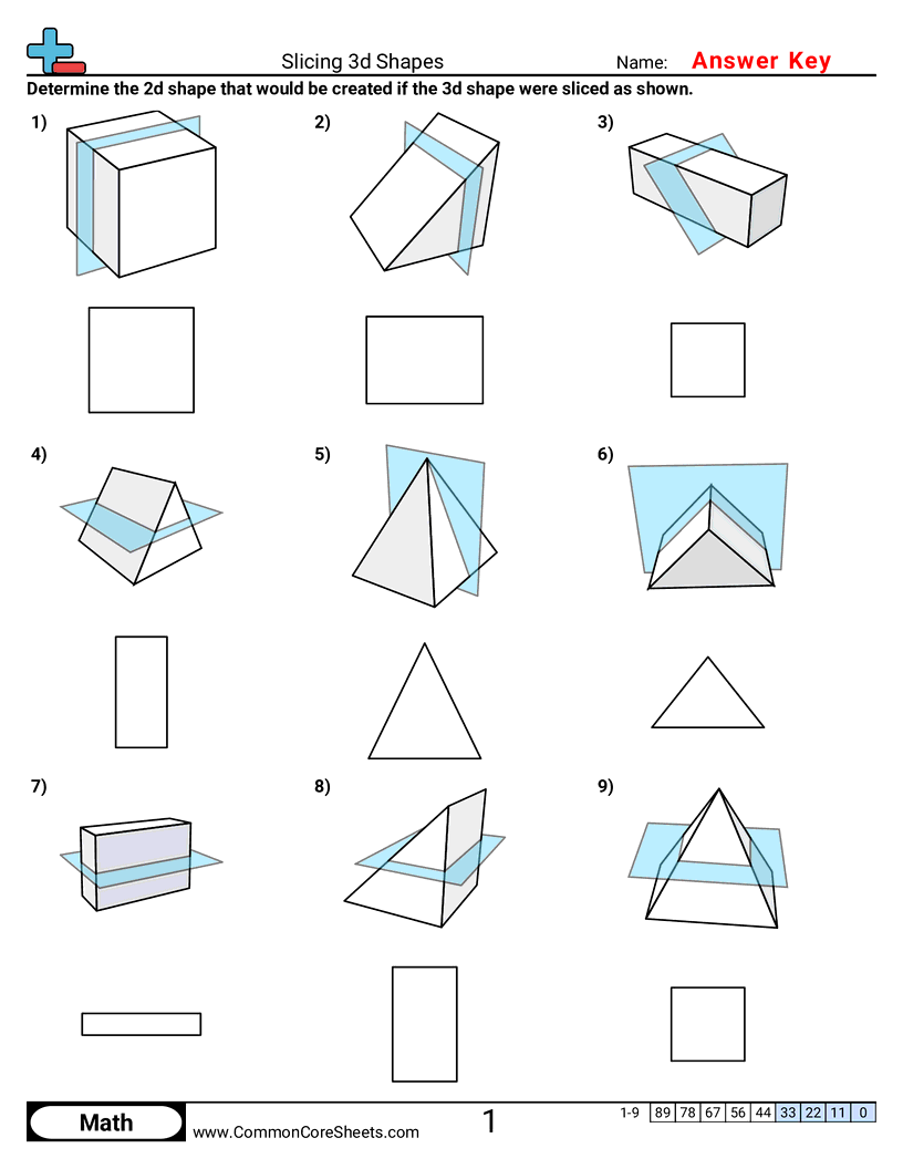 Shapes Worksheets - slicing-3d-shapes worksheet